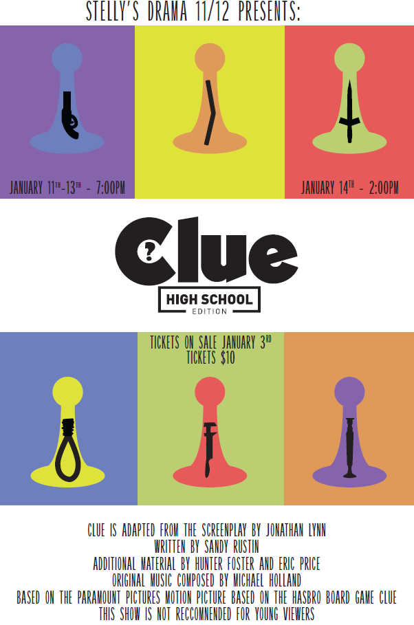 Clue Jan 11 - 14