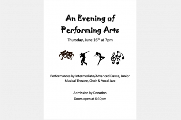 Information on Evening of Performing Arts