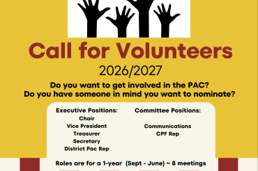 Stelly's PAC - Call for volunteers