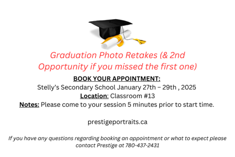 Grad Photo Retakes/2nd Opportunity
