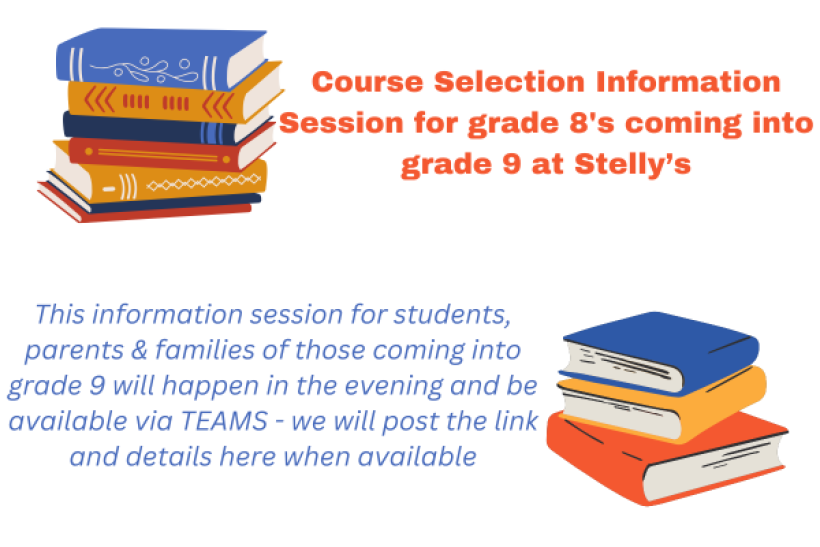 Course Selection Information Night for grade 8 families
