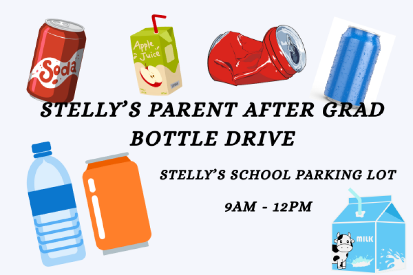 After Grad Parent Bottle Drive