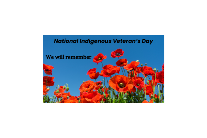 National Indigenous Veteran's Day