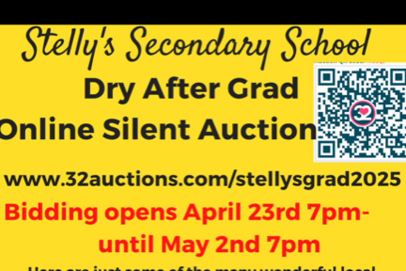 Stelly's Dry After Grad Online Silent Auction