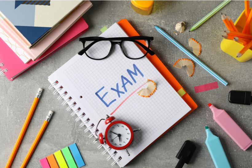 exam book